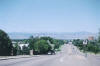 Then it was down to Denver, CO to attend a military reunion and 
				this sight of the Rocky Mountain Range which was so clear the morning we departed Denver