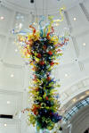 A Dale Chihuly work in the Court House. 