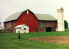 Several years ago, my daughter gave me a book titled “Life in The Slow Lane - Fifty Backroad Tours of Ohio.”  Tour #18 - “The Barn and Field Tour” was through Miami and Darke Counties in southwestern Ohio.  I never paid much attention prior to the trip that there were different types of barns.  Here are some of the barns I’ve seen in Indiana, Pennsylvania, New York, Ohio and Maryland.  First is the bank barn named after the “banking” on one side.  Bank and rectangular barns are the most common barns. 