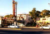 Now for a change of pace, traveling around America there are many sights which are of times past or reflect moods of the times.  Route 66 goes through Albuquerque, NM on its way from Chicago to Los Angeles.  A throwback, the Aztec Motel on East Central retains the aura of the old Route 66 days.  This and the next picture give you a taste of the era.