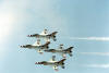 A highly visible marker of our freedom - The USAF Thunderbirds.  May we never forget the markers we see and leave behind so others may learn of us and what we did.