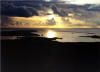 At the end of the day, Guam is beautiful.  The sunsets can be spectacular!  Truly, Guam is a Paradise.  The afternoon sun is lowering itself over Apra Harbor.  This view is from the same mountain with the television transmission antenna. 